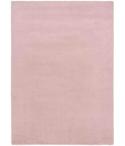 Nourison Soft Plush Rabbit Fur Lavender SFF01 7 ft. 6 in. X 9 ft. 6 in. Rect. Rug