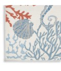 Nourison Pompeii Ivory Multicolor PMP03 5 ft. 3 in. X 7 ft. 3 in. Rect. Rug