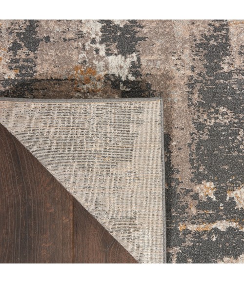 Nourison Ludlow Cream Grey Rug LDW05 7 ft. 10 in. X 9 ft. 10 in. Rect. - Rugs Town Nourison Ludlow Cream Grey LDW05 7 ft. 10 in. X 9 ft. 10 in. Rect. Rug