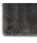 Nourison Luxurious Shag Grey LXR05 5 ft. 3 in. X 7 ft. 3 in. Rect. Rug