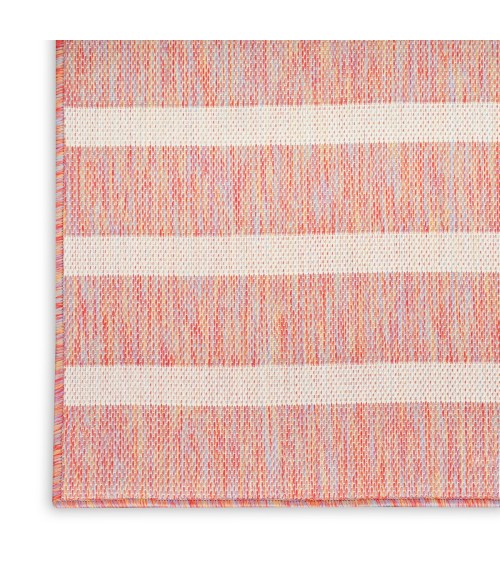 Nourison Positano Rainbow Ivory POS03 4 ft. X 6 ft. Rect. Rug