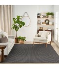 Nourison Horizon Indoor/Outdoor Black HOZ02 9 ft. X 12 ft. Rect. Rug