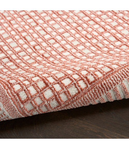 Nourison Nordic Brick Ivory NRC03 5 ft. X 7 ft. Rect. Rug