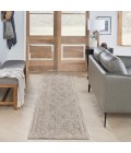 Nourison Nyle Ivory/Grey/Blue NYE01 2 ft. 3 in. X 8 ft. Rect. Rug