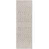 Nourison Positano Light Grey POS02 2 ft. X 6 ft. Rect. Rug