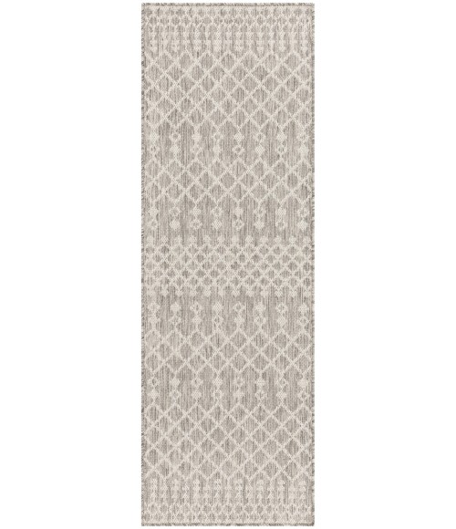 Nourison Positano Light Grey POS02 2 ft. X 6 ft. Rect. Rug