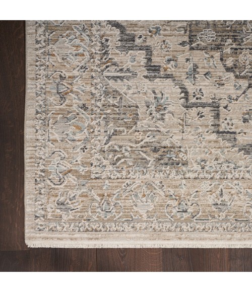 Nourison Nyle Ivory Taupe Rug NYE04 2 ft. 6 in. X 4 ft. 6 in. Rect. - Rugs Town Nourison Nyle Ivory Taupe NYE04 2 ft. 6 in. X 4 ft. 6 in. Rect. Rug