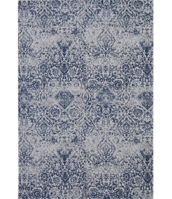 Nourison Damask Iory Navy DAS06 6 ft. x 9 ft. Rect. Rug