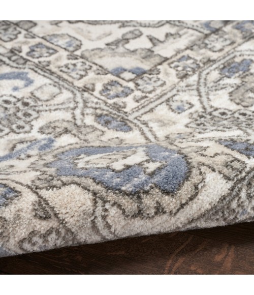 Nourison Concerto Blue CNC05 3 ft. 9 in. X 5 ft. 9 in. Rect. Rug