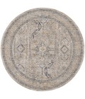 Nourison Nyle Ivory/Grey/Blue Rug NYE01 7’10” X Round - Rugs Town Nourison Nyle Ivory/Grey/Blue NYE01 7’10” X Round Rug