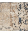 Nourison Concerto Beige Grey CNC01 6 ft. X 9 ft. Oval Rug
