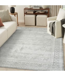 Nourison Home Dekor DEK01 Grey 7 ft. 10 in. X 9 ft. 10 in. Area Rug