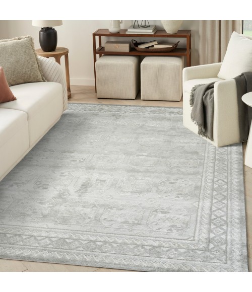 Nourison Dekor Grey DEK01 7 ft. 10 in. X 9 ft. 10 in. Rect. Rug