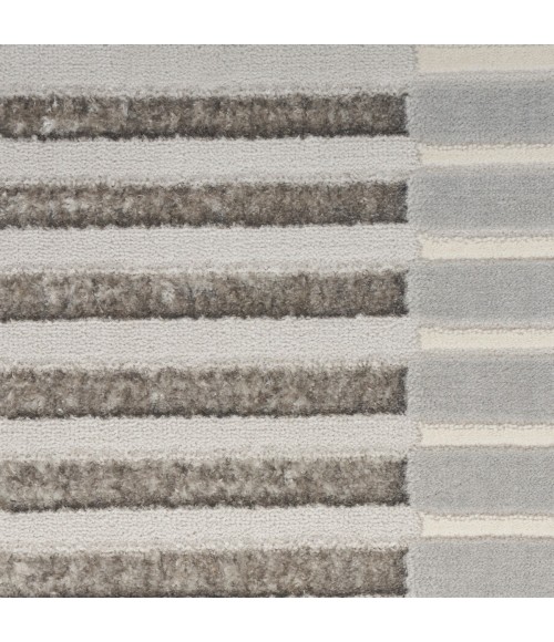 Nourison Splash Silver Grey BSK04 8 ft. Rect. Rug