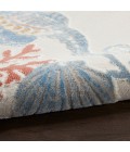 Nourison Pompeii Ivory Multicolor PMP03 5 ft. 3 in. X 7 ft. 3 in. Rect. Rug