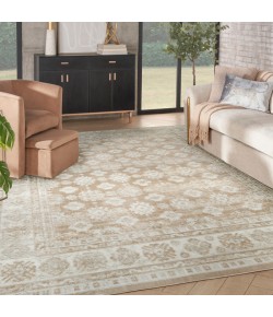 Nourison Dekor Cream Beige DEK02 7 ft. 10 in. X 9 ft. 10 in. Rect. Rug