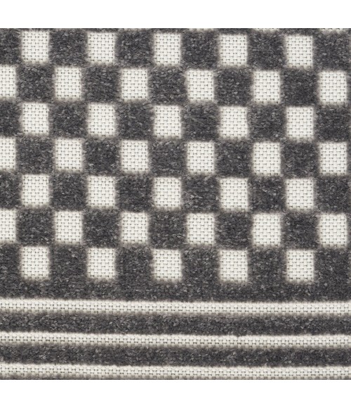 Nourison Casual Grey CSU02 2 ft. X 6 ft. Rect. Rug