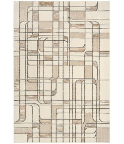 Nourison Nordic Ivory Multicolor NRC17 4 ft. X 6 ft. Rect. Rug