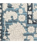 Nourison Grace Blue GCE01 7 ft. 10 in. X 9 ft. 10 in. Rect. Rug