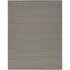 Nourison Courtyard Black White COU01 10 ft. X 14 ft. Rect. Rug