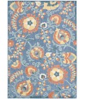 Nourison Aloha Blue Rose ALH17 9 ft. X 12 ft. Rect. Rug