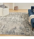Nourison Concerto Ivory Blue Grey CNC01 5 ft. 3 in. X 7 ft. 3 in. Rect. Rug