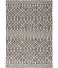 Nourison Positano Charcoal POS02 4 ft. X 6 ft. Rect. Rug