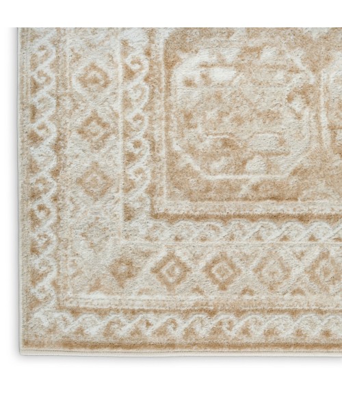 Nourison Dekor Cream Beige DEK01 5 ft. 3 in. X 7 ft. Rect. Rug
