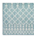 Nourison Positano Aqua POS02 2 ft. 2 in. X 8 ft. Rect. Rug