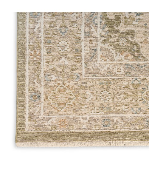 Nourison Retreat Green RET02 5 ft. X 8 Rect. Rug