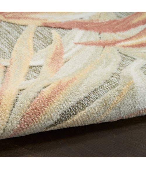 Nourison Aloha Sage Rose ALH43 3 ft. 6 in. X 5 ft. 6 in. Rect. Rug