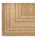 Nourison Horizon Indoor/Outdoor Natural HOZ03 2 ft. 2 in. X 8 ft. Rect. Rug