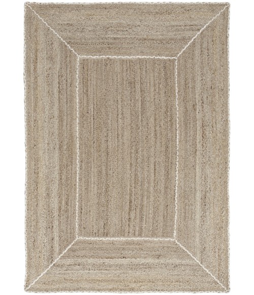 Nourison Terrazzo Jute Natural Grey TRJ01 5 ft. X 7 ft. Rect. Rug