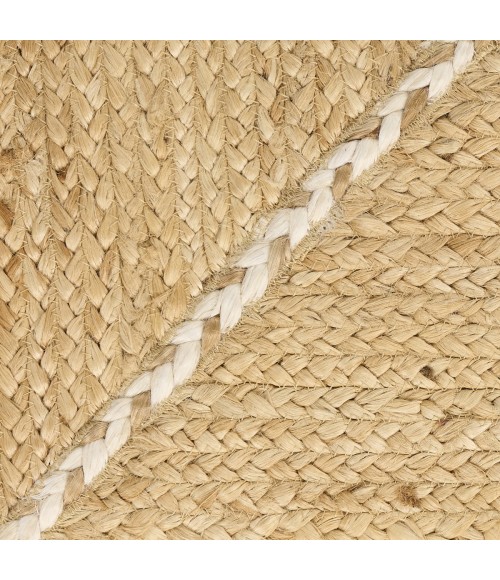 Nourison Terrazzo Jute Natural TRJ01 3 ft. X 5 ft. Rect. Rug