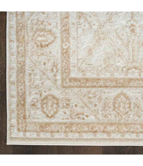Nourison Dekor Cream Beige DEK03 4 ft. X 6 ft. Rect. Rug