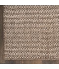 Nourison Tulum Brown TLM03 2 ft. X 6 ft. Rect. Rug