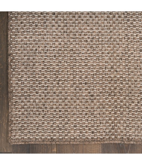 Nourison Tulum Brown TLM03 2 ft. X 6 ft. Rect. Rug