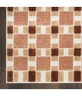 Nourison Nordic Rust NRC14 5 ft. X 7 ft. Rect. Rug
