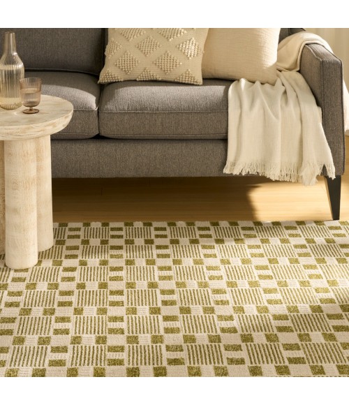 Nourison Nordic Green NRC13 4 ft. X 6 ft. Rect. Rug