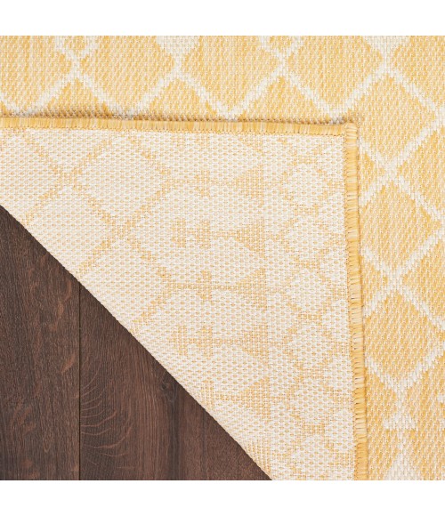 Nourison Positano Yellow POS02 4 ft. X 6 ft. Rect. Rug