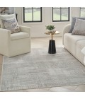 Nourison Glam Silver Grey GLM09 3 ft. 11 in. X 5 ft. 11 in. Rect. Rug