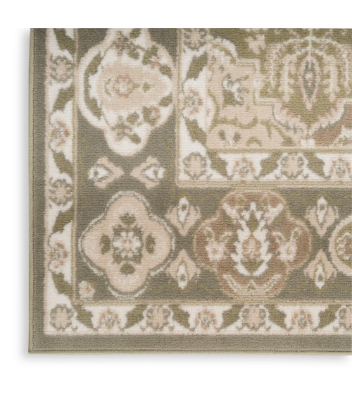 Nourison Grafix Green GRF31 6 ft. X 9 ft. Rect. Rug