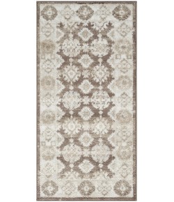 Nourison Dekor Ivory Brown DEK02 2 ft. X 4 ft. Rect. Rug