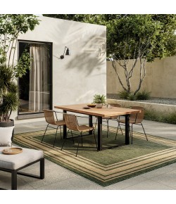 Nourison Horizon Indoor/Outdoor Green HOZ03 8 ft. X 10 ft. Rect. Rug