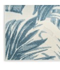 Nourison Aloha Ivory Blue ALH43 3 ft. 6 in. X 5 ft. 6 in. Rect. Rug