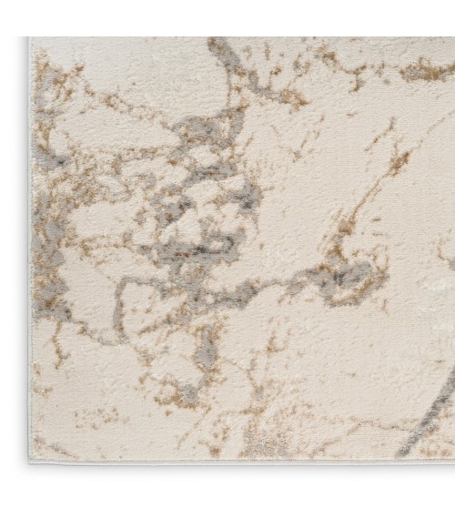 Calvin Klein CK073 Compass Ivory Multicolor CMP04 8 ft. X 10 ft. Rect. Rug