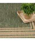 Nourison Horizon Indoor/Outdoor Green HOZ03 8 ft. X 10 ft. Rect. Rug