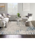 Nourison Concerto Ivory Grey Blue CNC01 10 ft. X Square Rug