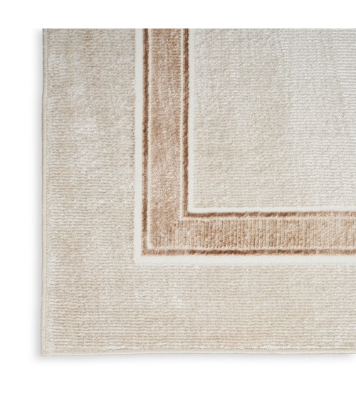 Nourison Glam Ivory Cream Rug GLM08 9 ft. X 12 ft. Rect. - Rugs Town Nourison Glam Ivory Cream GLM08 9 ft. X 12 ft. Rect. Rug