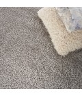 Nourison Luxurious Shag Silver LXR05 7 ft. 10 in. X 9 ft. 10 in. Rect. Rug